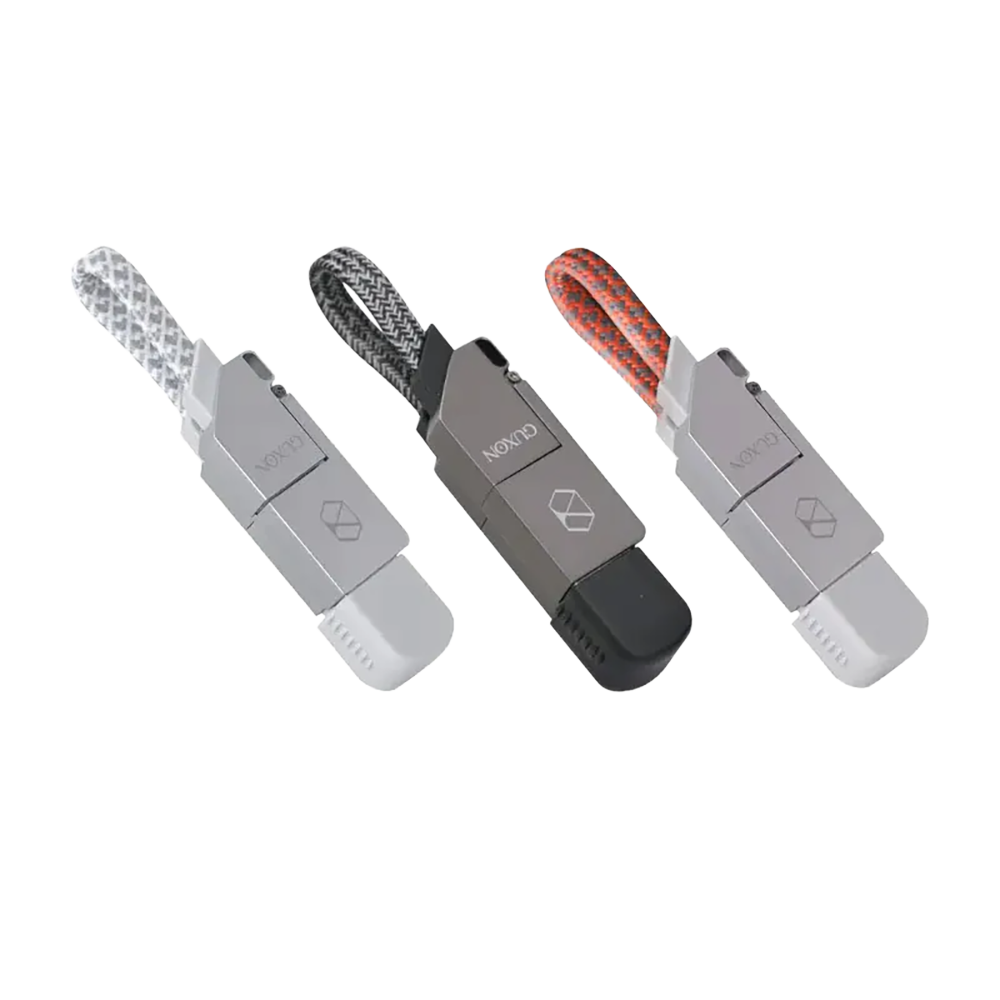 【GUXON】四合一鑰匙圈傳輸線