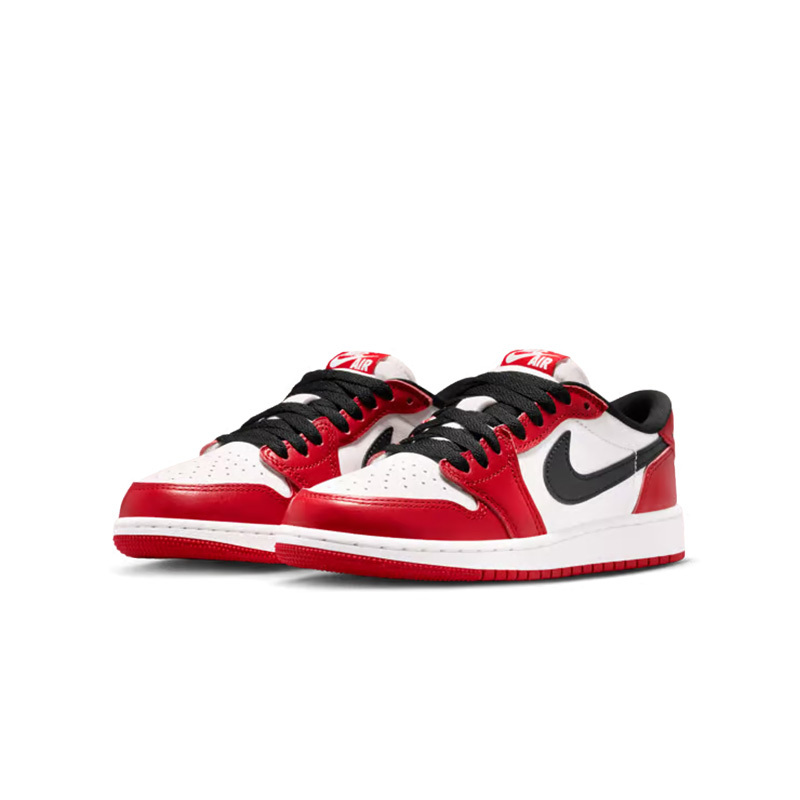 Air Jordan 1 Low OG "Chicago" GS 2025 芝加哥公牛 黑紅白 大童 女鞋 HQ6999-600 [台灣現貨]