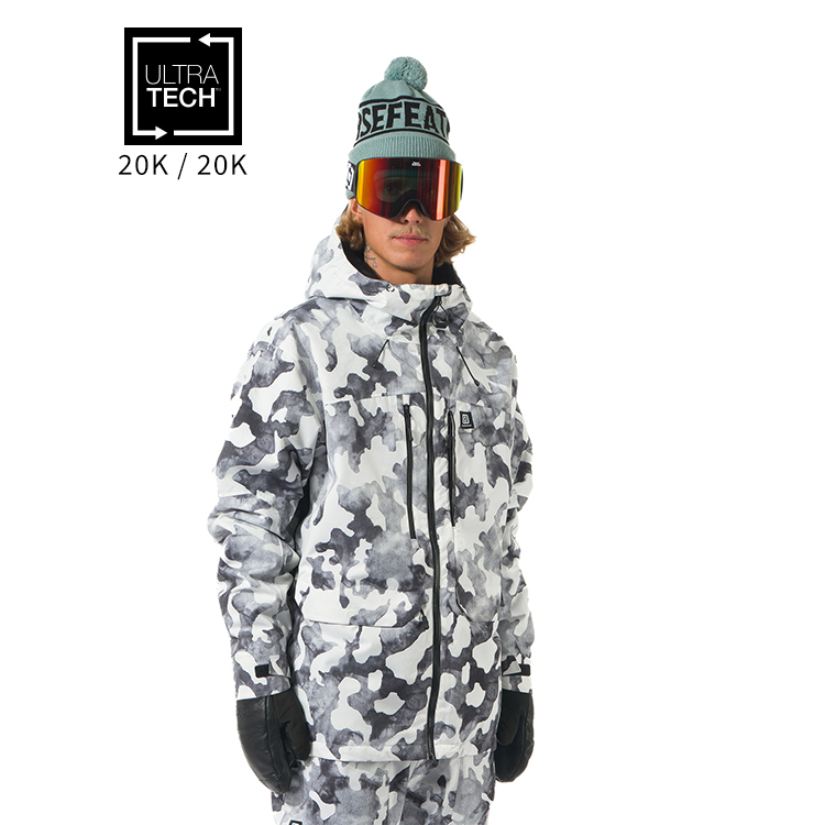 男款防水透氣滑雪外套 (20K/20K)_PEARL JACKET