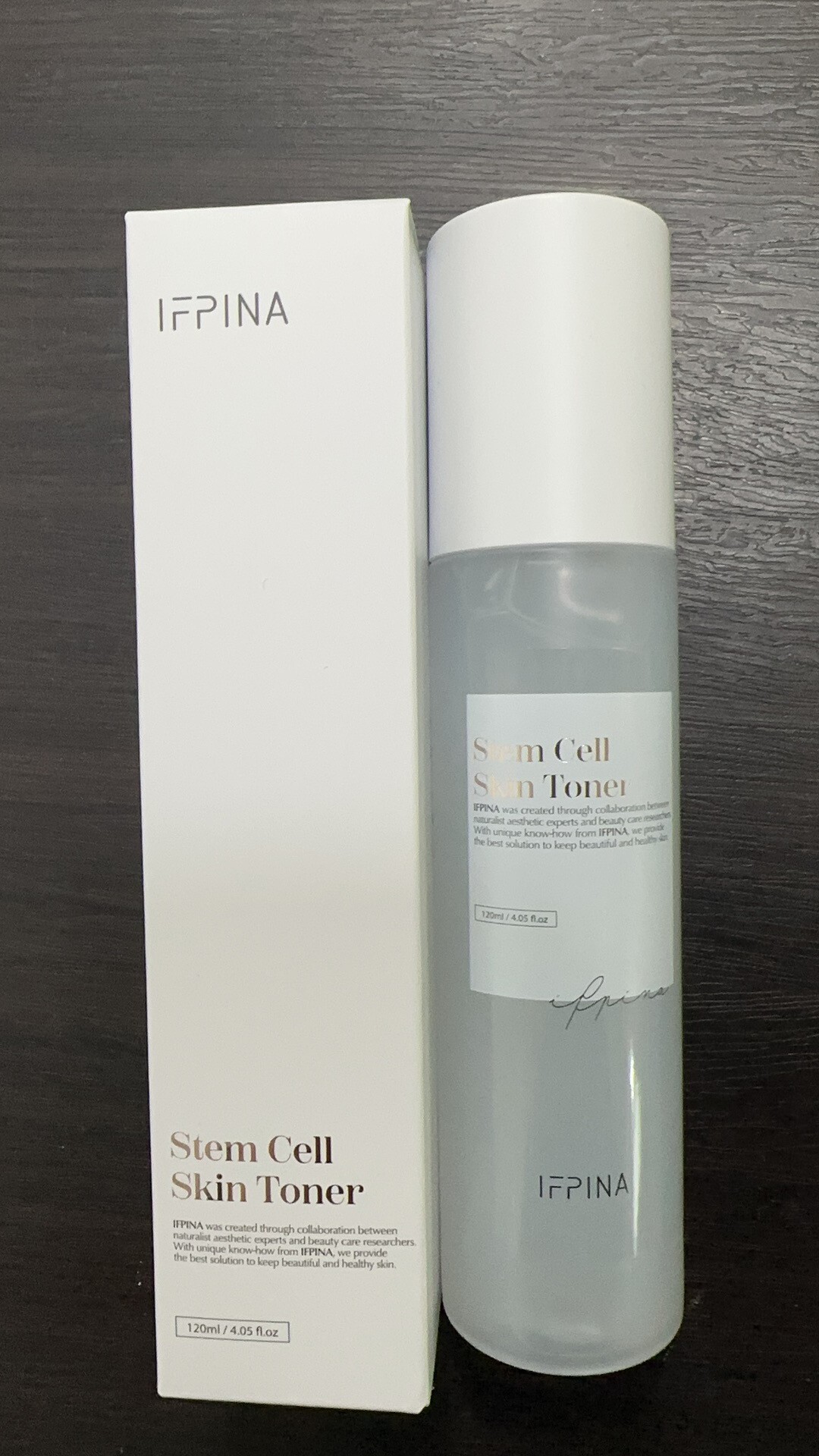 【直播】IFPINA LL110903  Stem Cell SKin Toner 植物幹細胞爽膚水 120ml