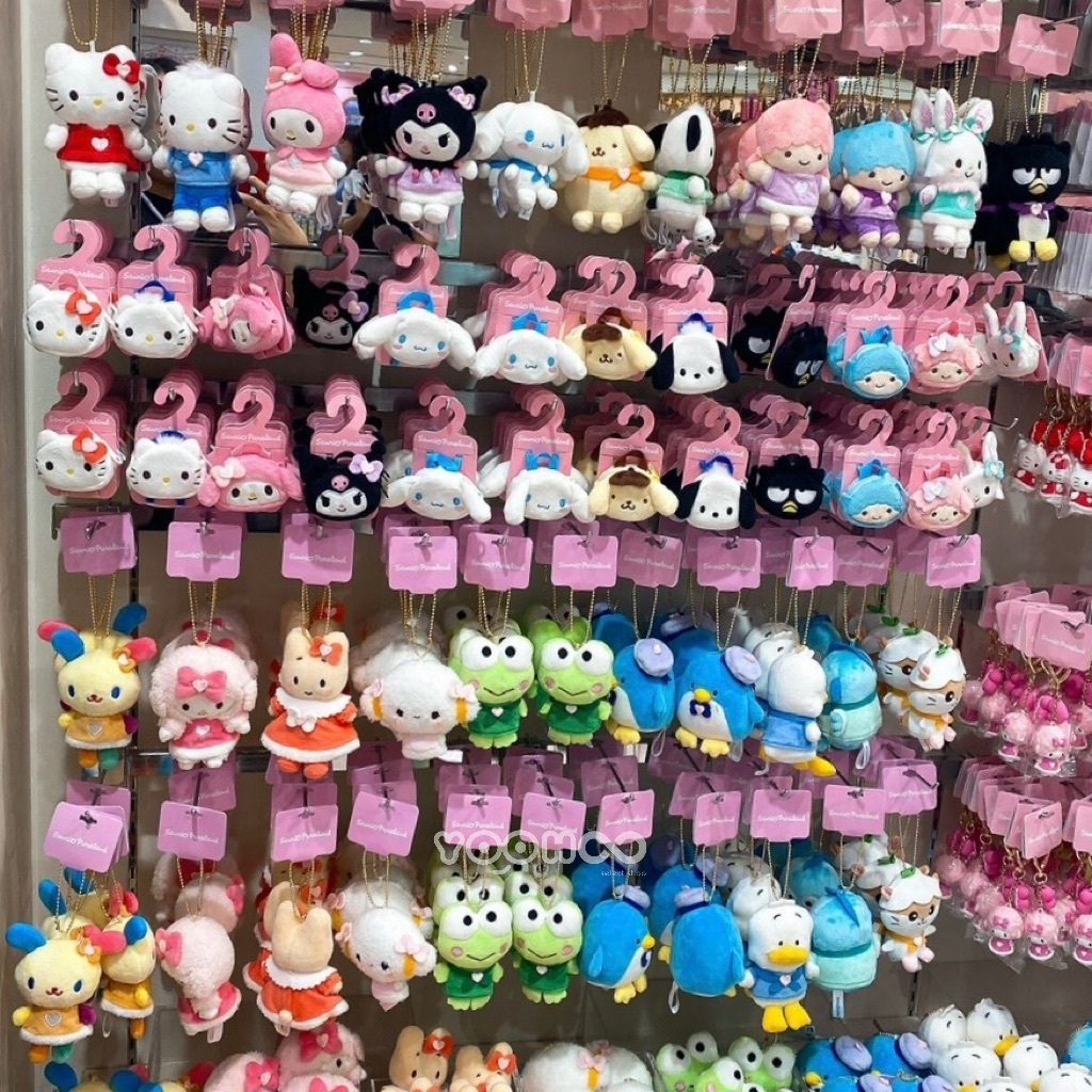 現貨┃日本三麗鷗樂園限定 sanrio 娃娃 花小兔 吊飾 鑰匙圈