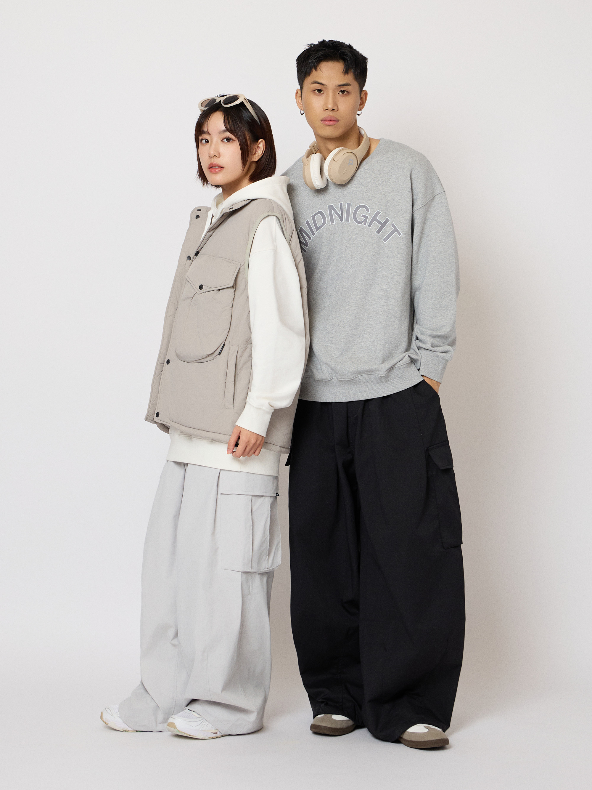 空間廓型機能褲