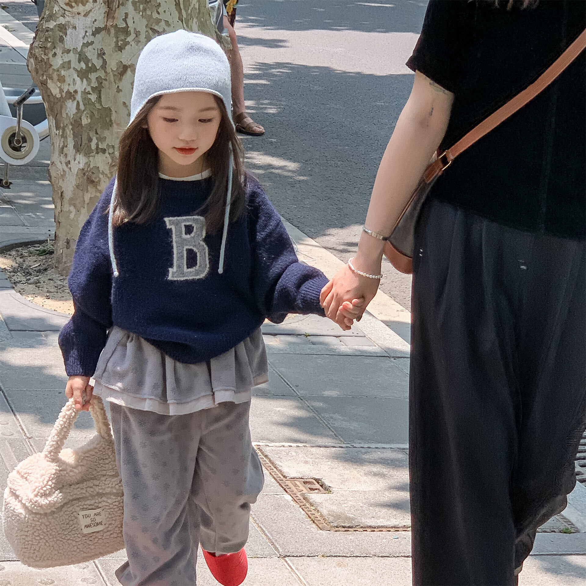 W/B針織上衣(80-130)