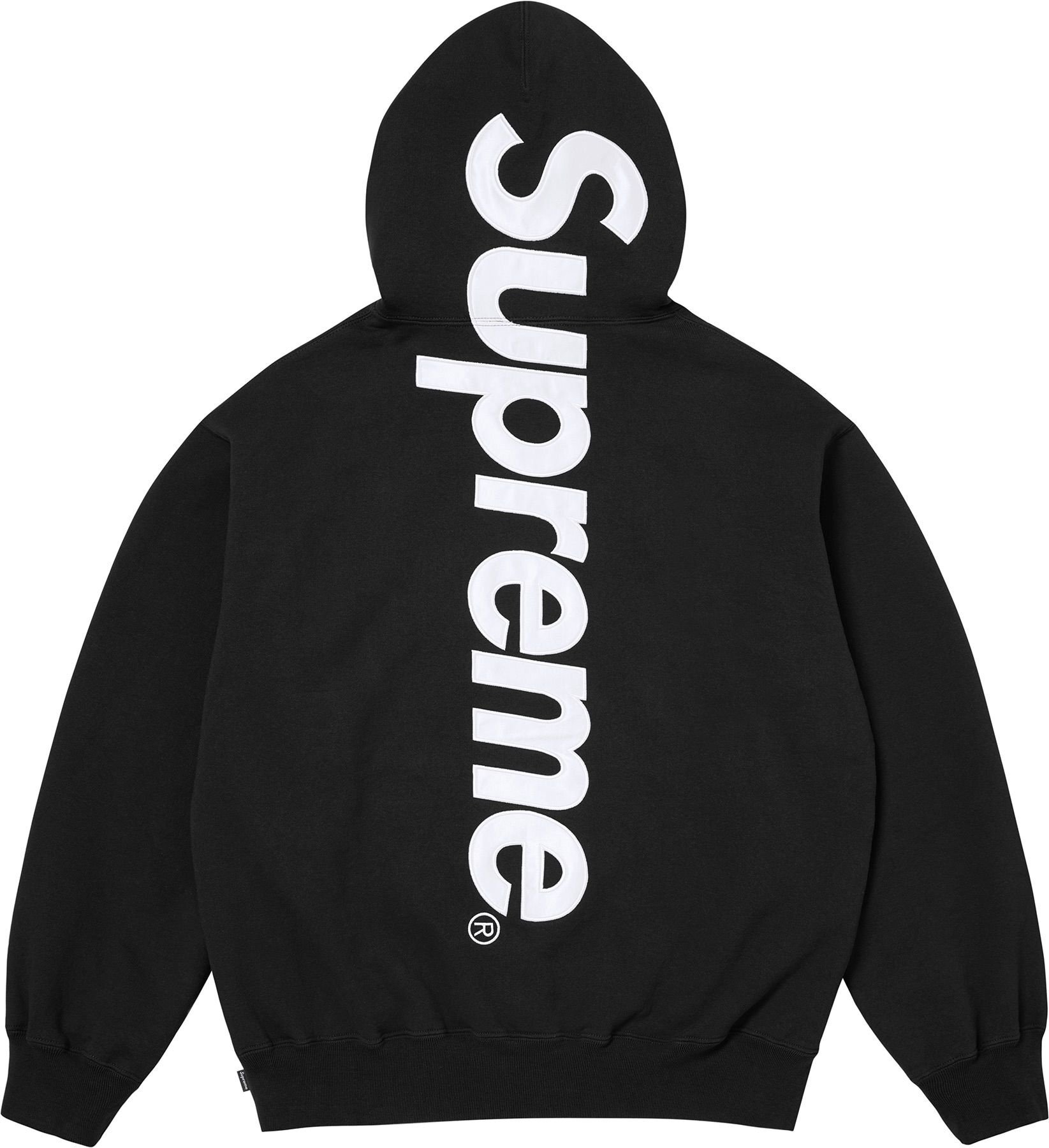 [現貨] Supreme FW25 Satin Appliqué Hooded Sweatshirt