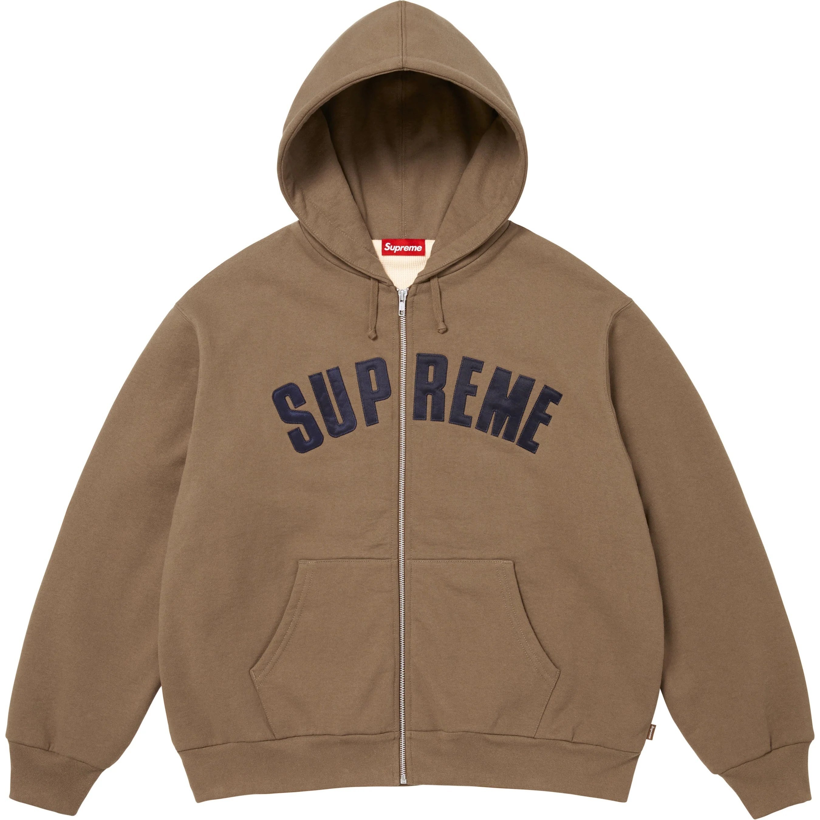 [現貨] Supreme FW25 Arc Thermal Lined Zip Up Hooded Sweatshirt (3 colors)