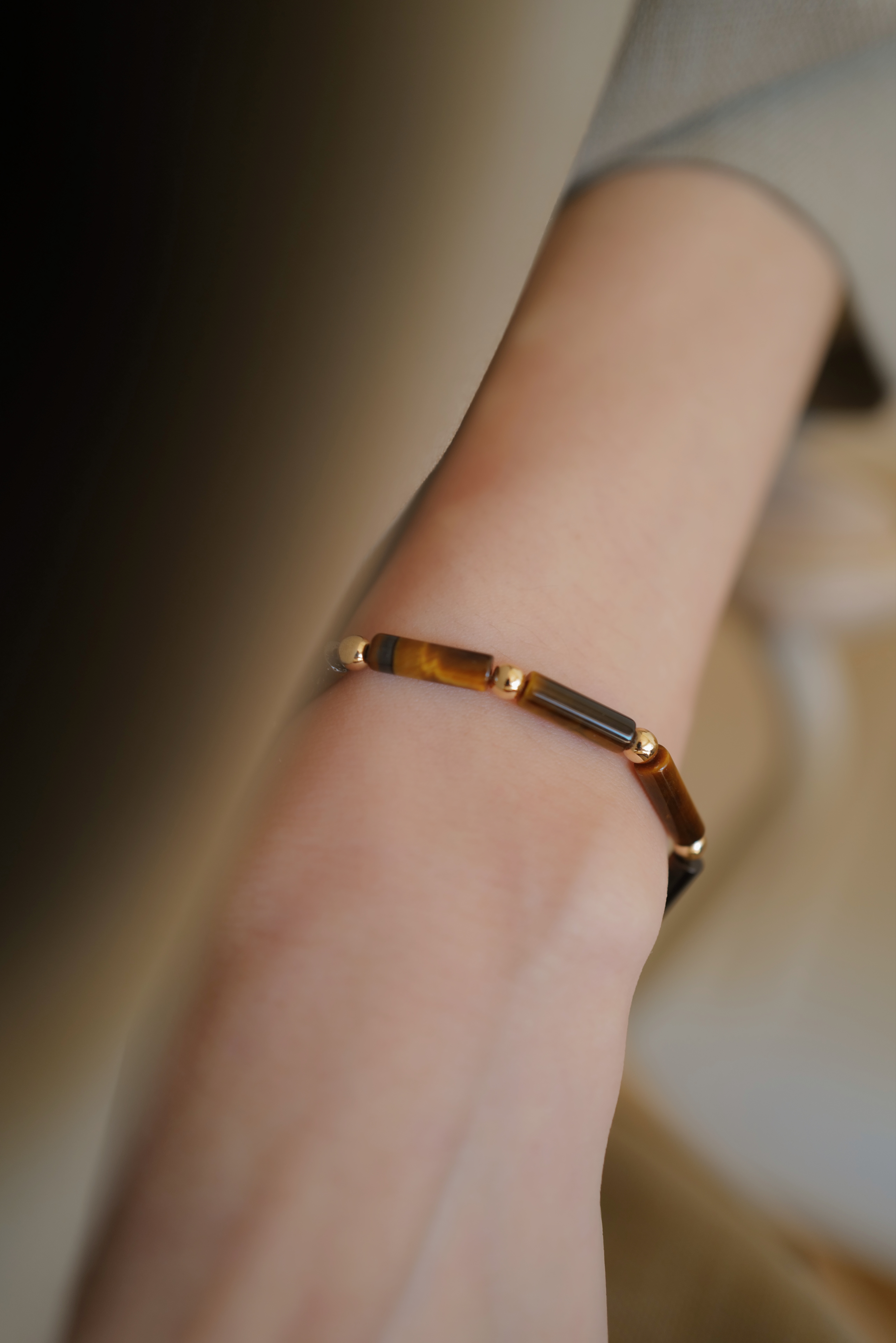 Kohaku Tiger’s Eye bracelet｜虎眼石手鏈