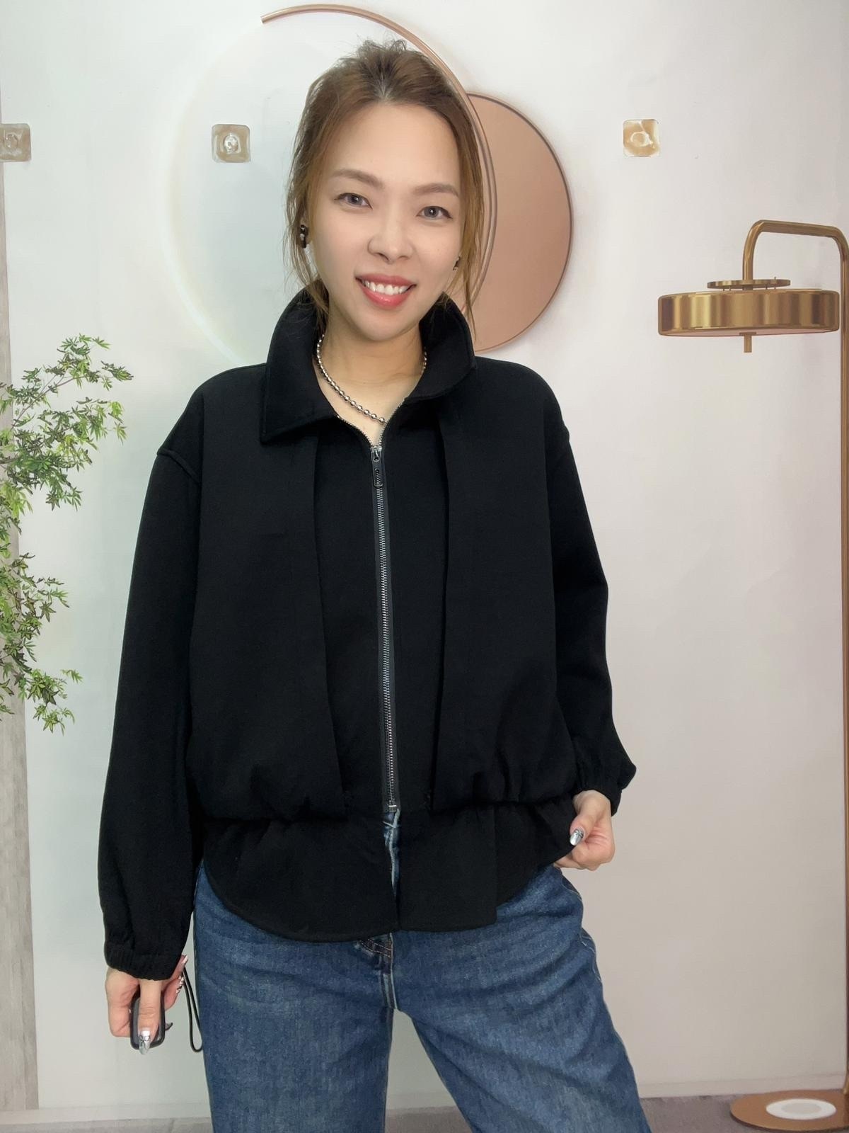 Mar 下ruffed 滑身外套～121B