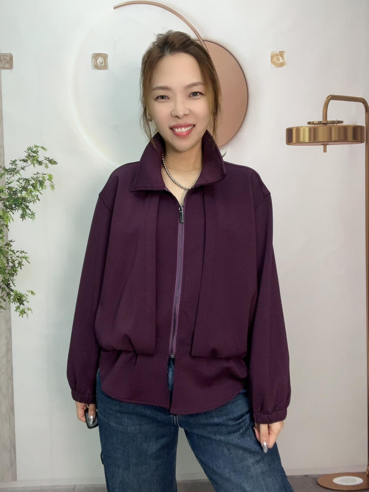 Mar 下ruffed 滑身外套～121B