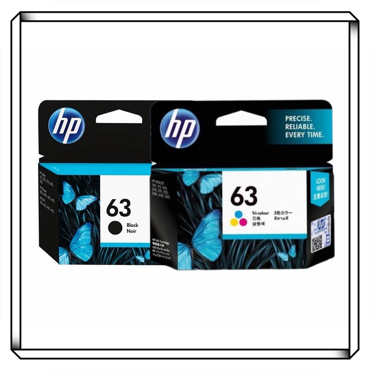 HP 惠普 NO.63 原廠墨水匣