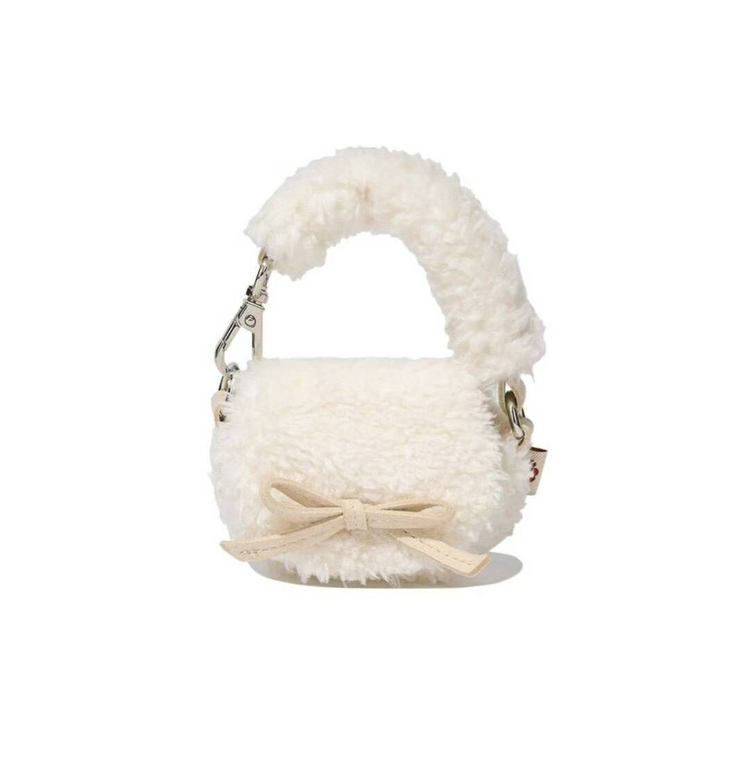 韓國代購 COVERNAT 毛毛可愛耳機包