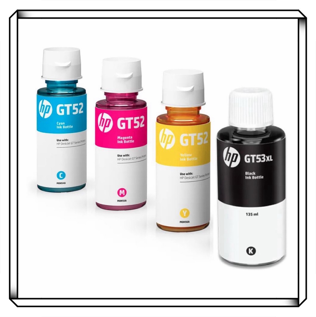 HP 惠普 GT53 黑 +GT52 彩色 原廠墨水