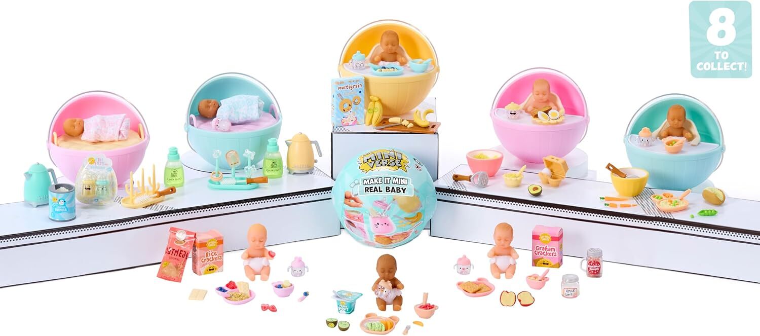 《 Mga's Miniverse 》 迷你宇宙手作驚喜球-寶寶副食品 (內容隨機出貨)