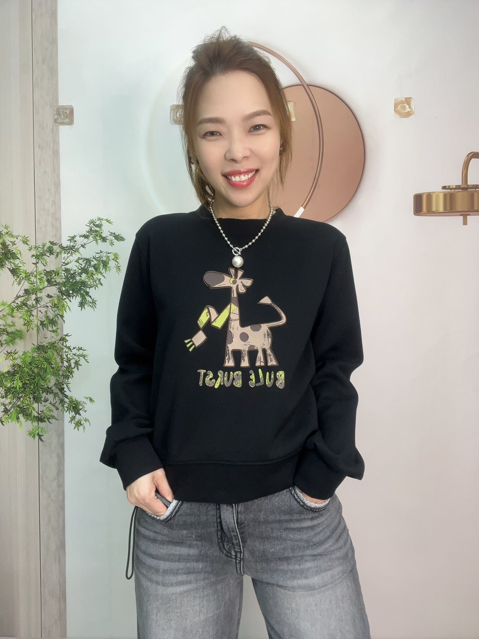 Mar 長頸鹿圖top~121G