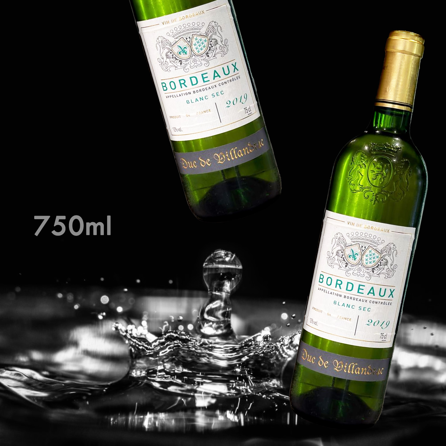 Duc De Villandrac Bordeaux Blanc Sec (750ML) 波爾多半干型白酒