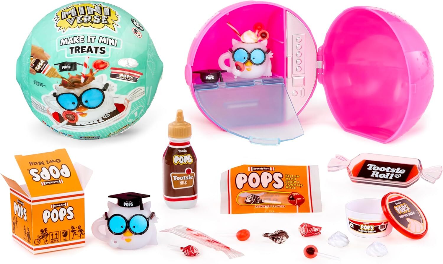 《 Mga's Miniverse 》  迷你宇宙手作驚喜球-美式精選零食(隨機出貨)