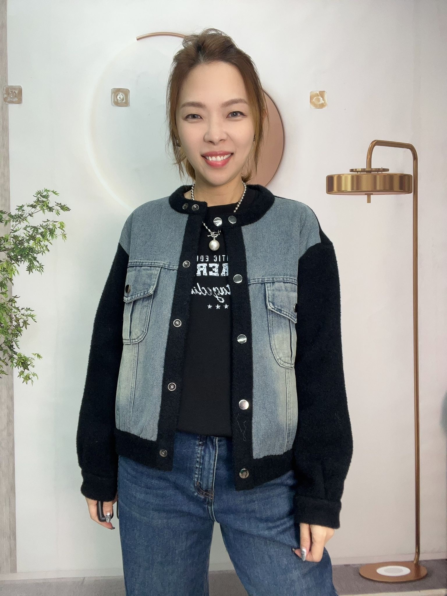 INGROOVE 拼牛仔外套～121i