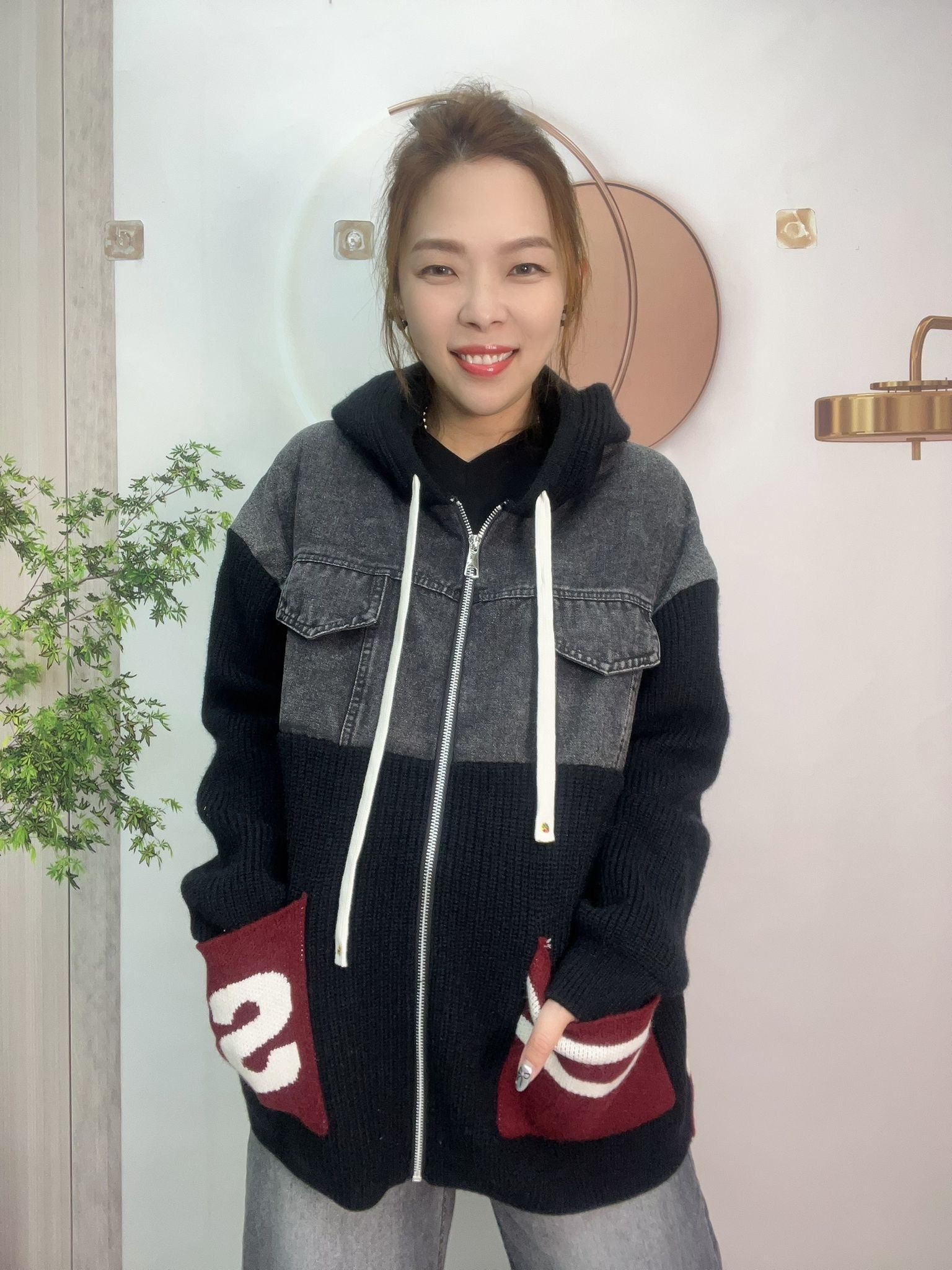 INGROOVE 拼牛仔外套～121J