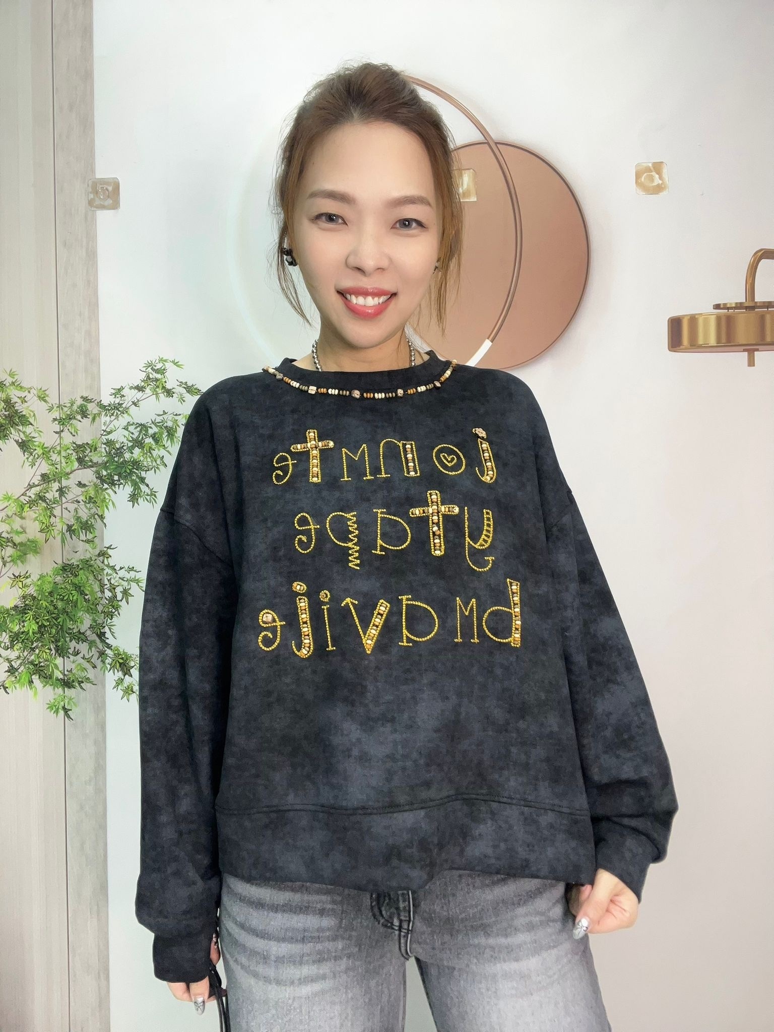 Mar 型格扎染立體英文字top~121M