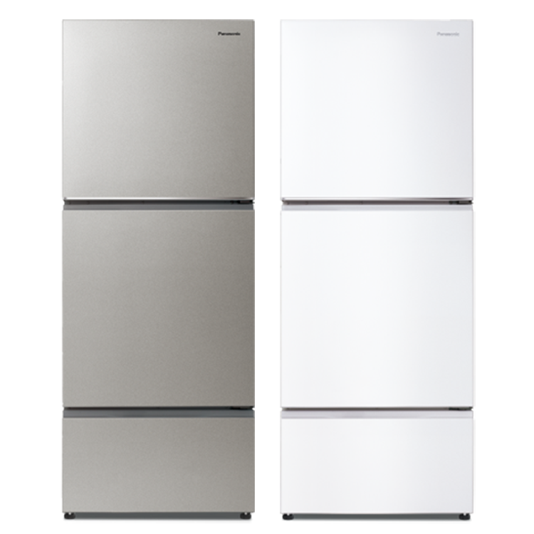Panasonic 國際 496L無邊框鋼板三門變頻電冰箱(NR-C496TV/NRC496TV)