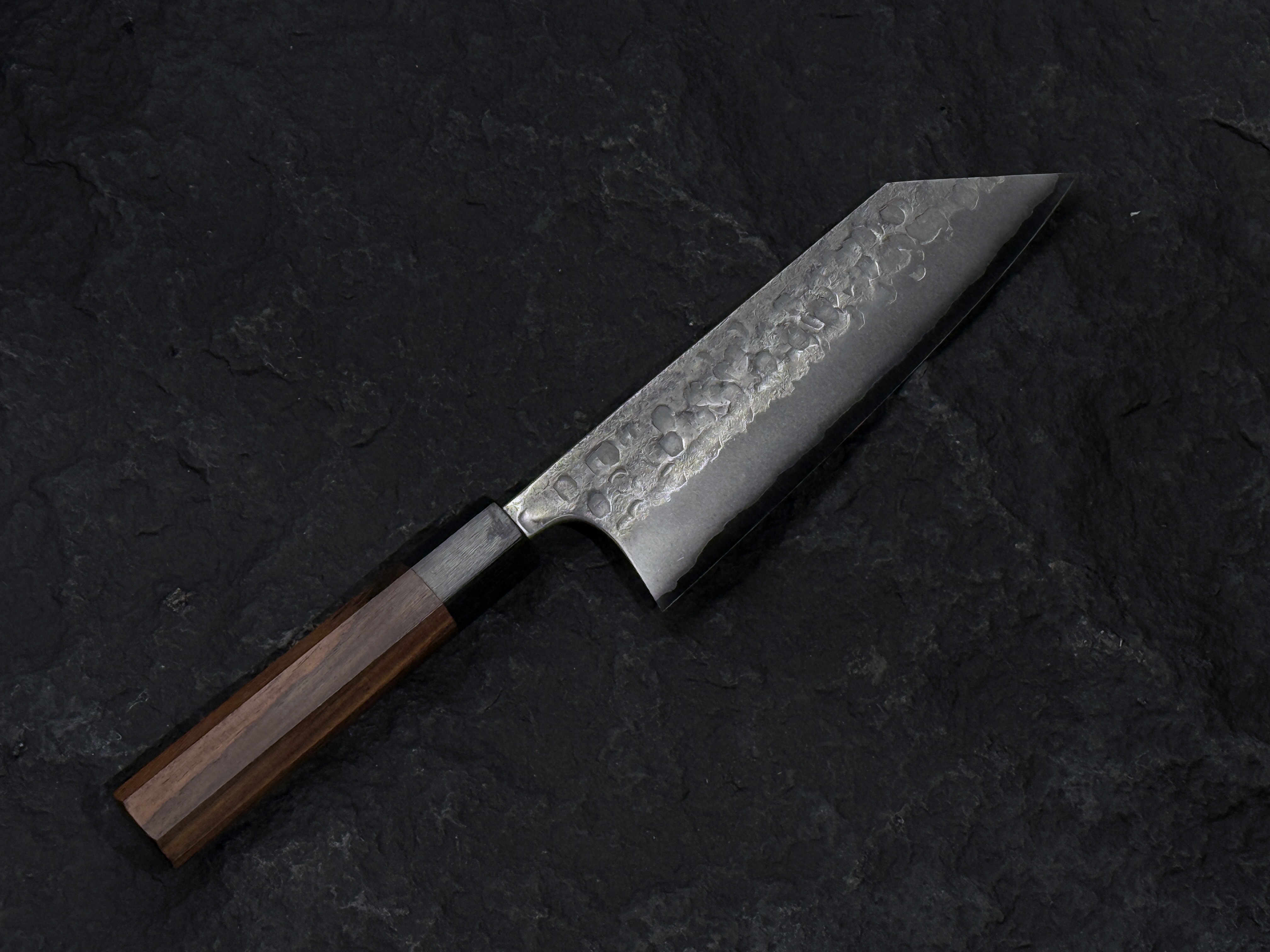 松原周作 青二鋼 不鏽鋼割込 槌目 文化