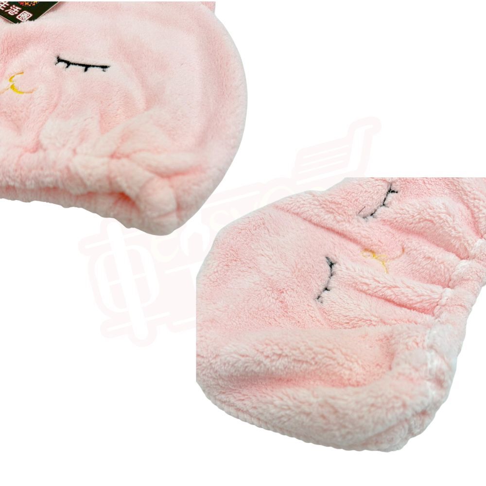 貓咪🐱造型乾髮帽｜可愛速乾・柔軟吸水 【輕鬆購五金百貨】