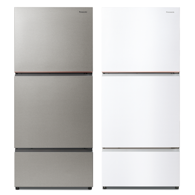 Panasonic 國際 578L無邊框鋼板三門變頻冰箱(NR-C586TV/NRC586TV)