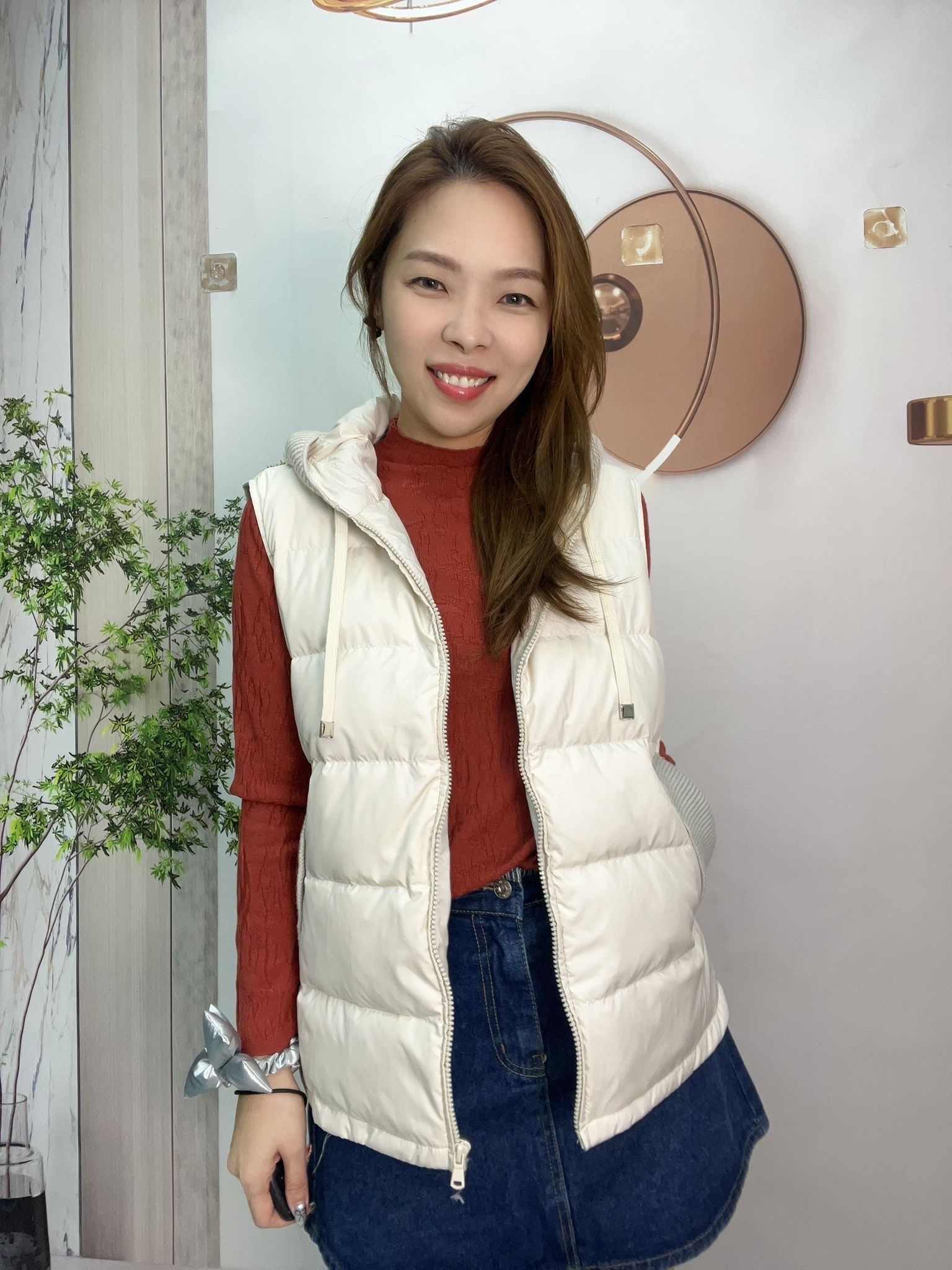 Mar 鴨絨背心外套～121T