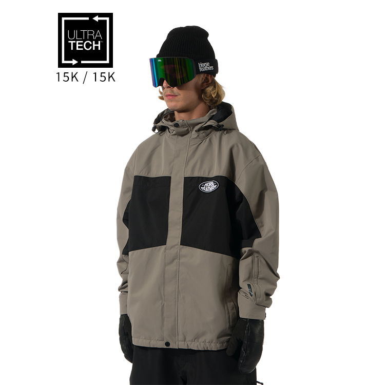 中性款防水透氣滑雪外套(15K/15K)_MORRIS JACKET