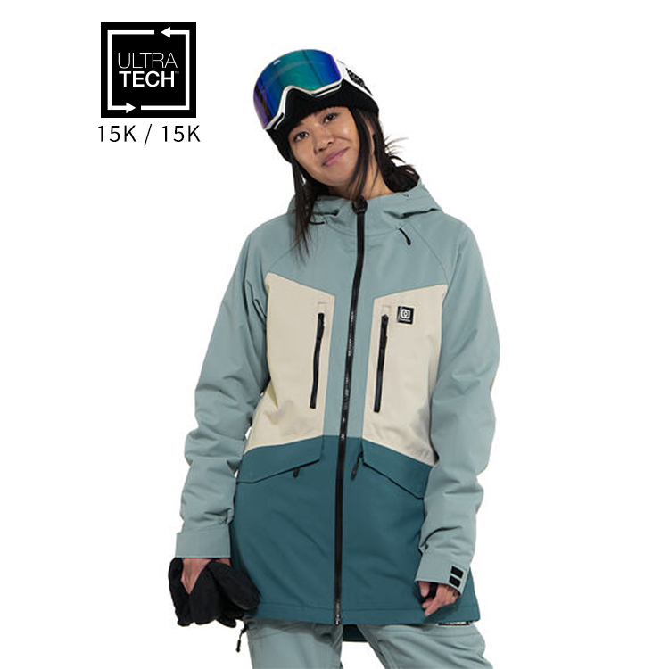 女款防水透氣滑雪外套(15K/15K)_LARRA II JACKET