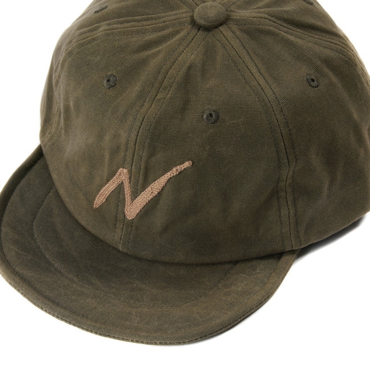 NANGA x CLEF WAXED COTTON B.CAP 聯名款油布棒球帽