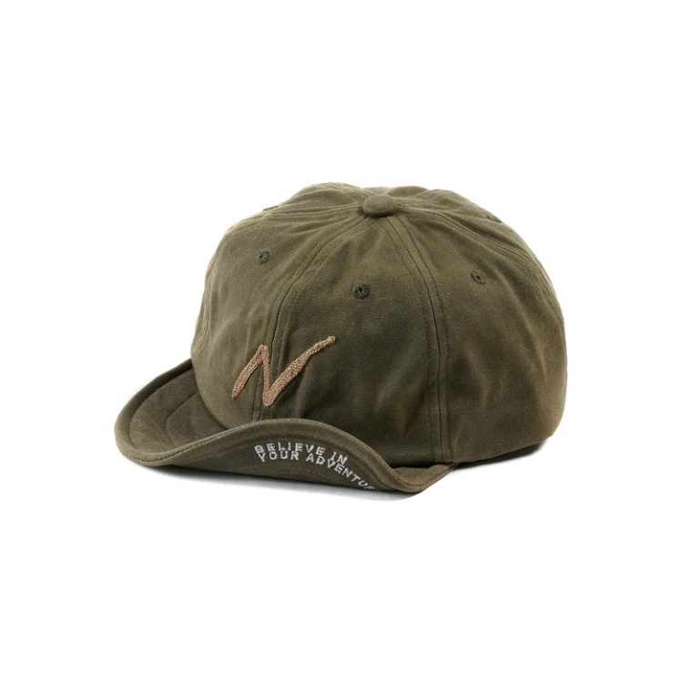 NANGA x CLEF WAXED COTTON B.CAP 聯名款油布棒球帽