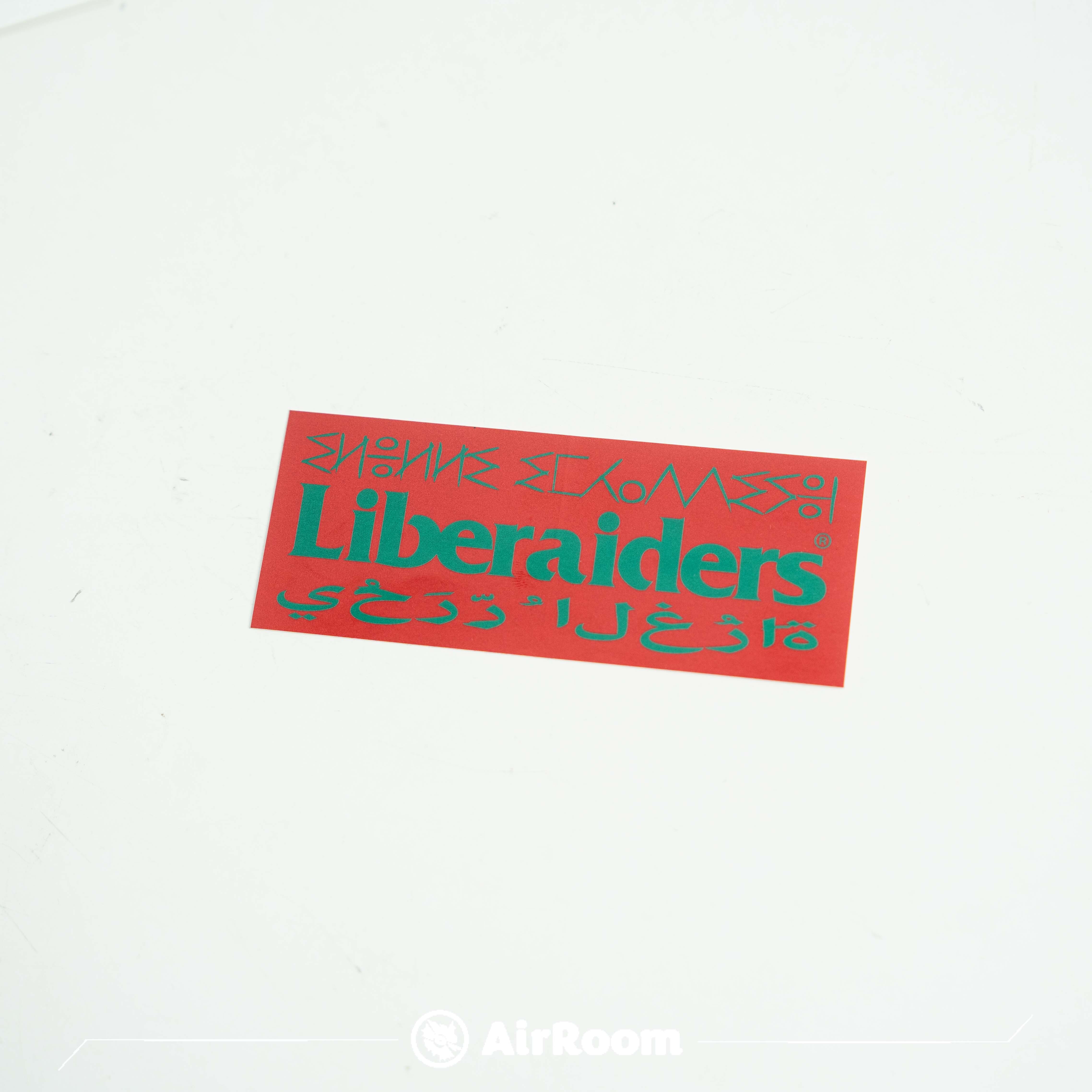 LIBERAIDERS Logo字樣 貼紙 現貨