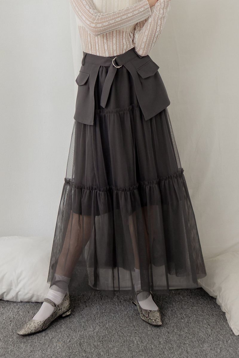 造型兩件式蛋糕紗裙