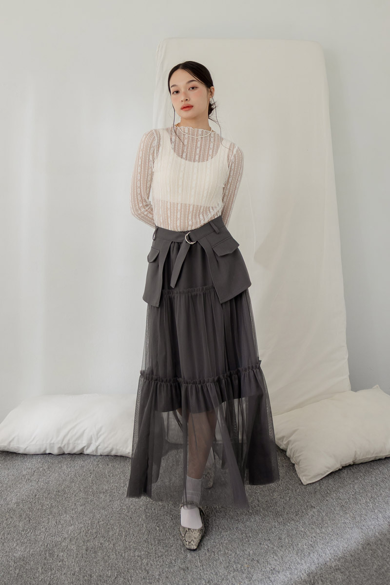 造型兩件式蛋糕紗裙