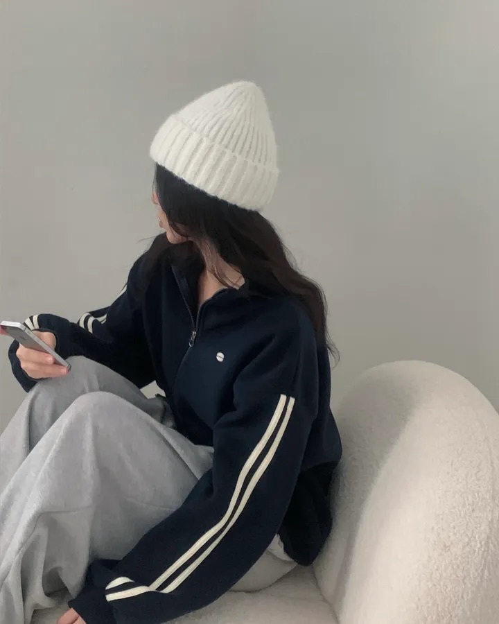 【優惠預訂】韓國抓絨雙線拉絨外套（5色）