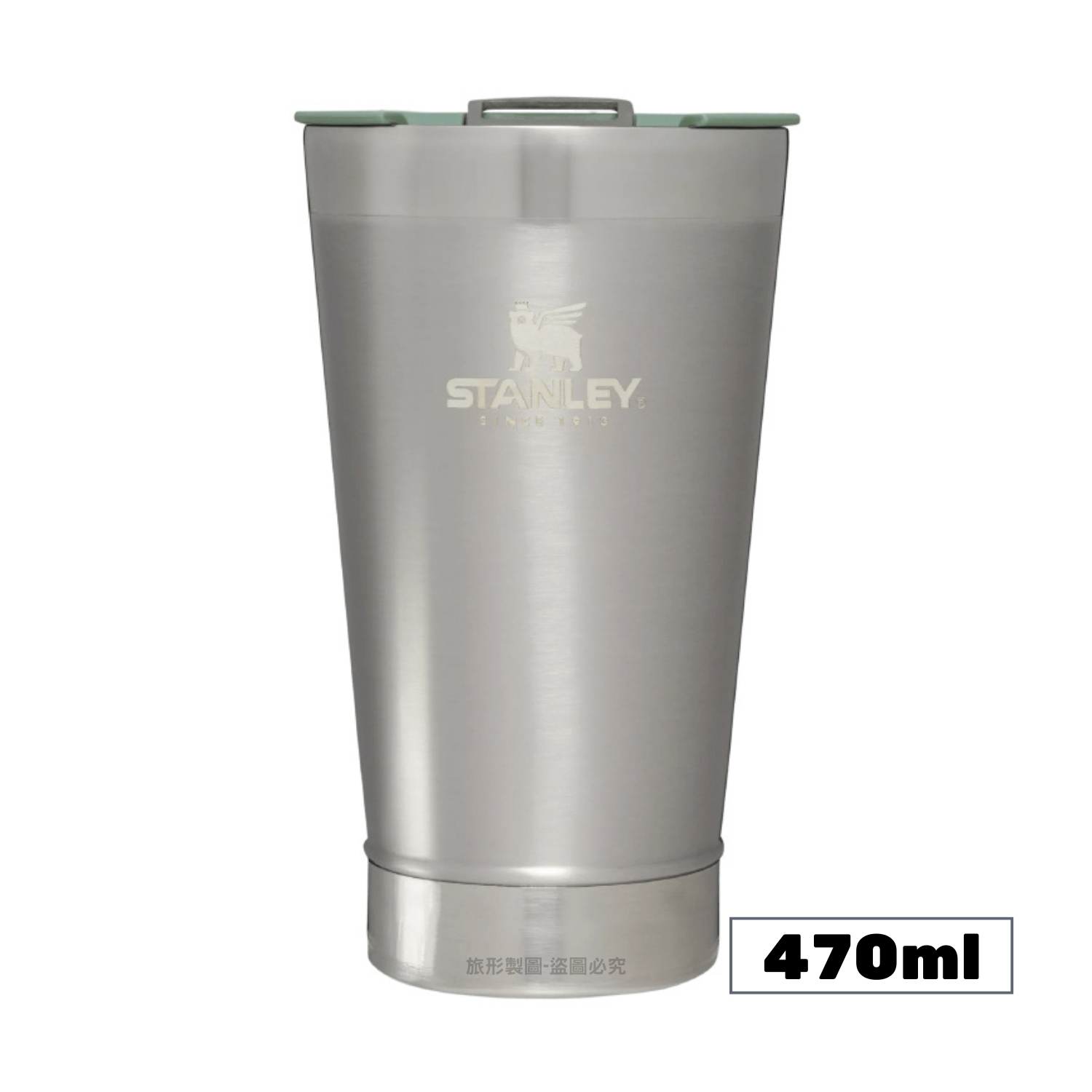 STANLEY 真空不銹鋼 加蓋品脫杯 0.47L 經典系列