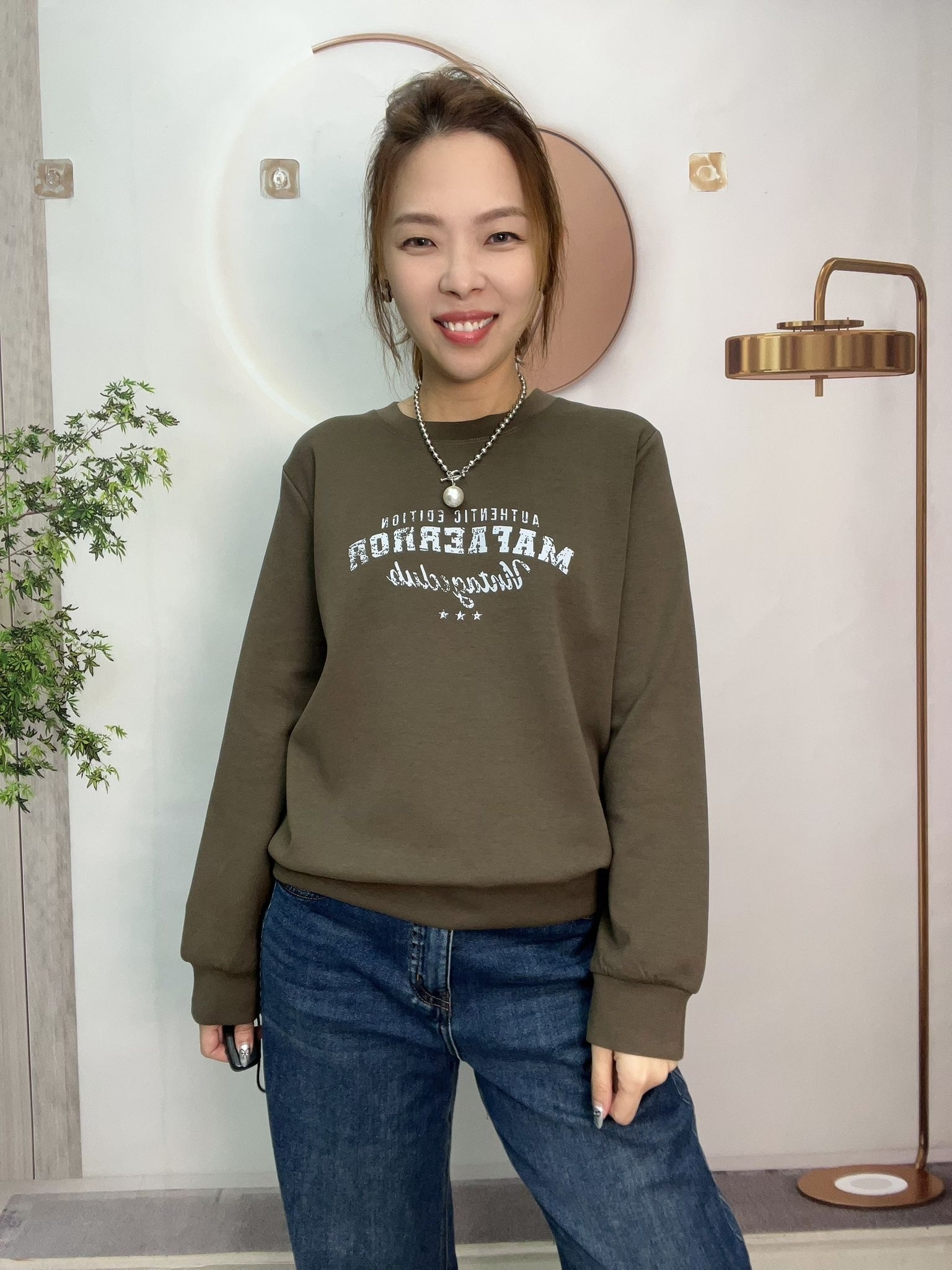 Mar 型格英文字top~121AL