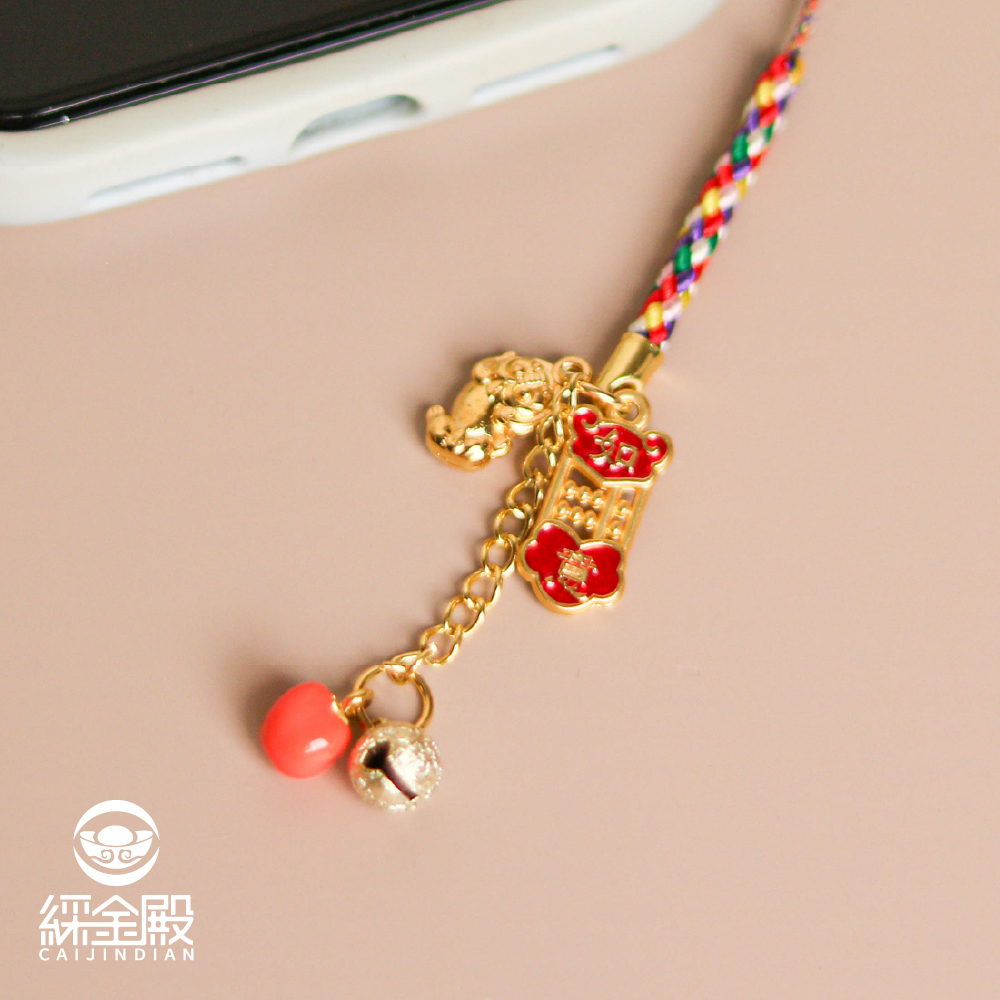 貔貅聚富-柿柿如意開運吊飾｜掛件｜招財｜算盤｜吉祥如意｜祝福｜配件【綵金殿】