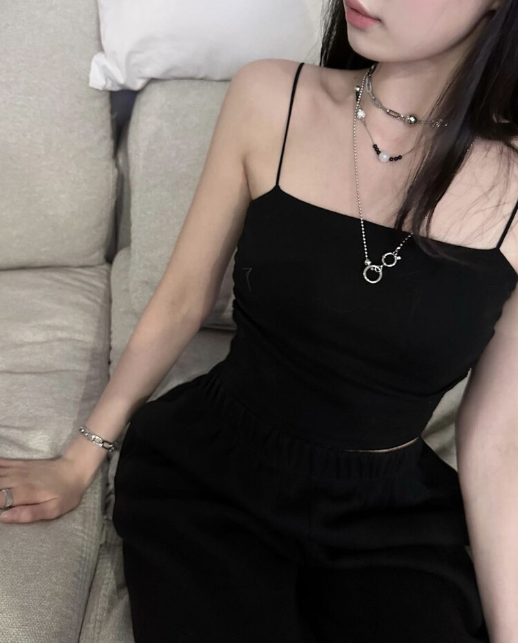 OFUSE - tube ball necklace