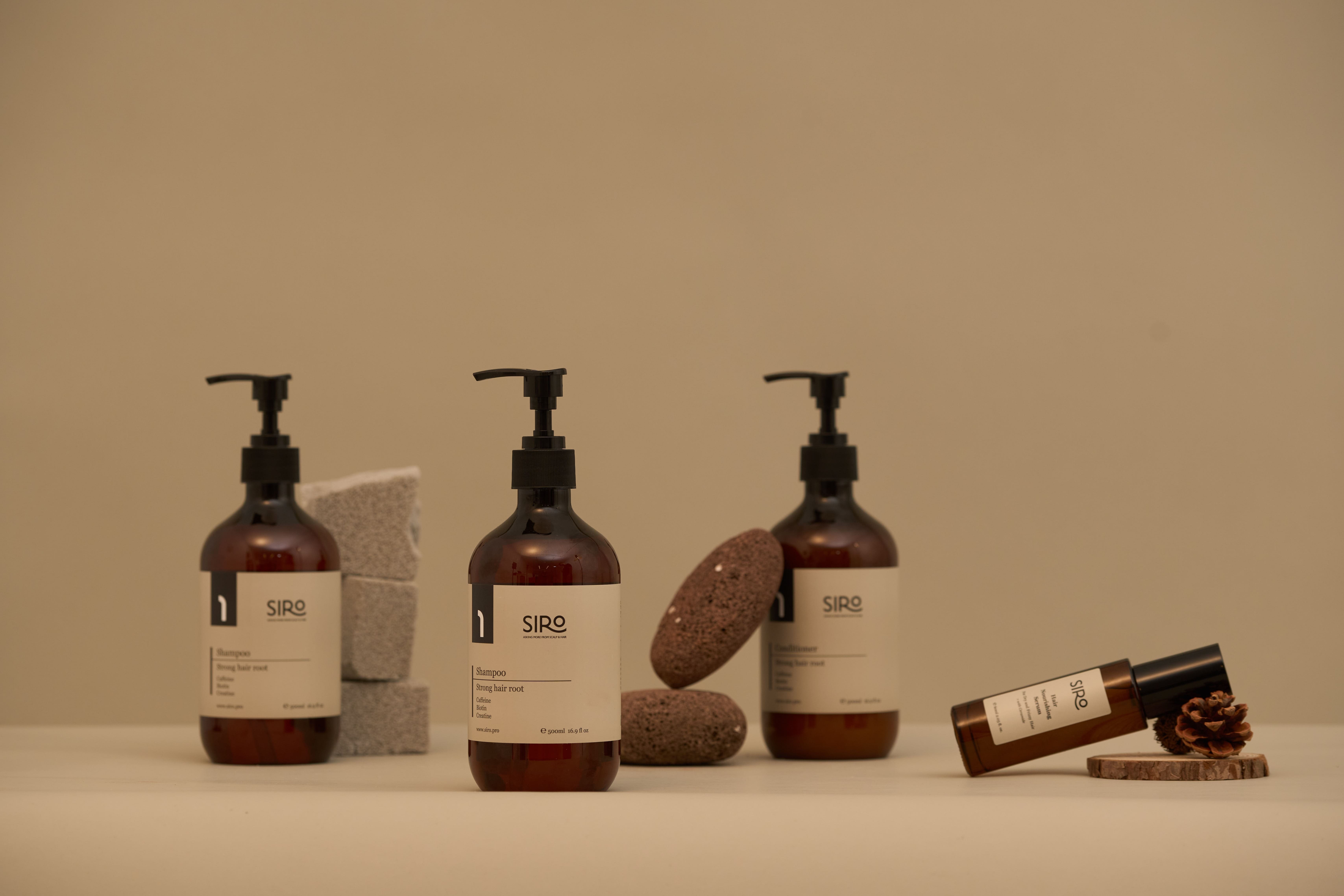 SIRO 1 號強健髮根洗髮露幫助熬夜掉髮困擾的人穩定頭皮環境,強健髮根!