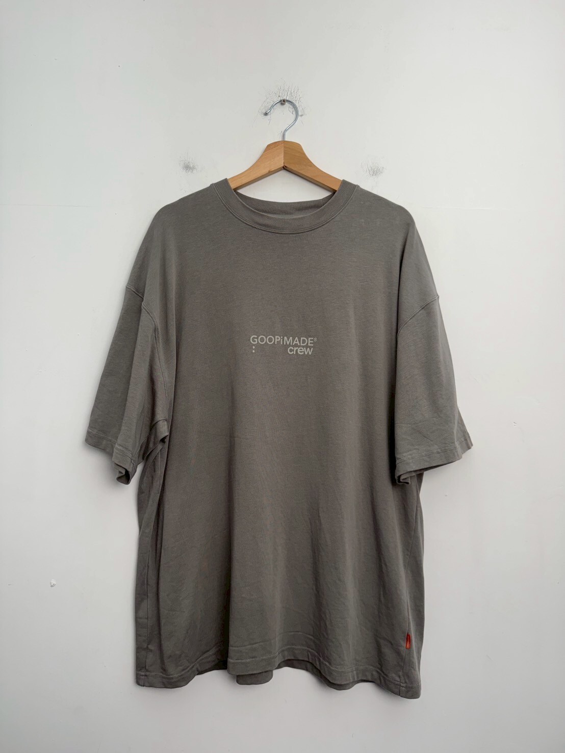 GOOPiMADE x Subcrew 24 “RGW-01T” 20th Anniversary Oversized Logo Tee SIZE 3