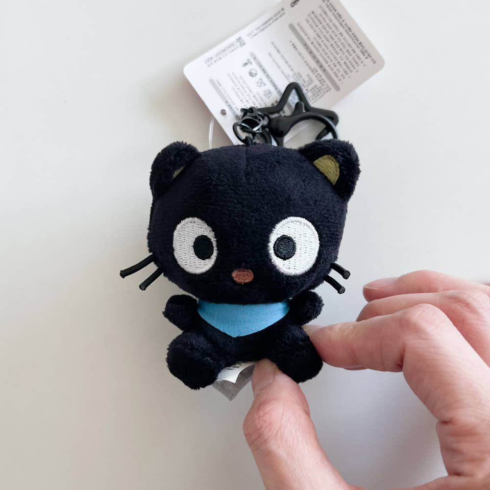SANRIO CHOCOCAT 巧克喵 星星扣吊飾 8CM 絨毛 三麗鷗 韓版 黑貓