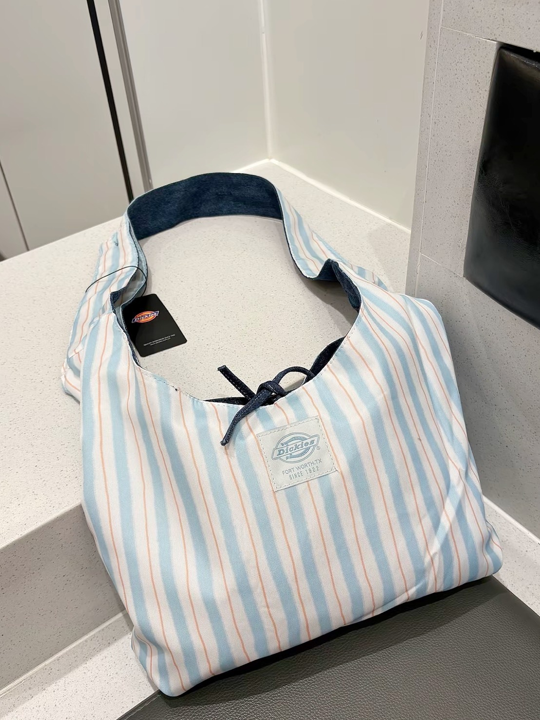 DICKIES 可雙面背 牛仔 帆布包 一包兩背