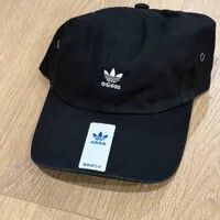 [S]  ADIDAS BLACK/WHITE WM ORIGINALS RELAXED MINI LOGO, 716106887543 (SUZZ20)