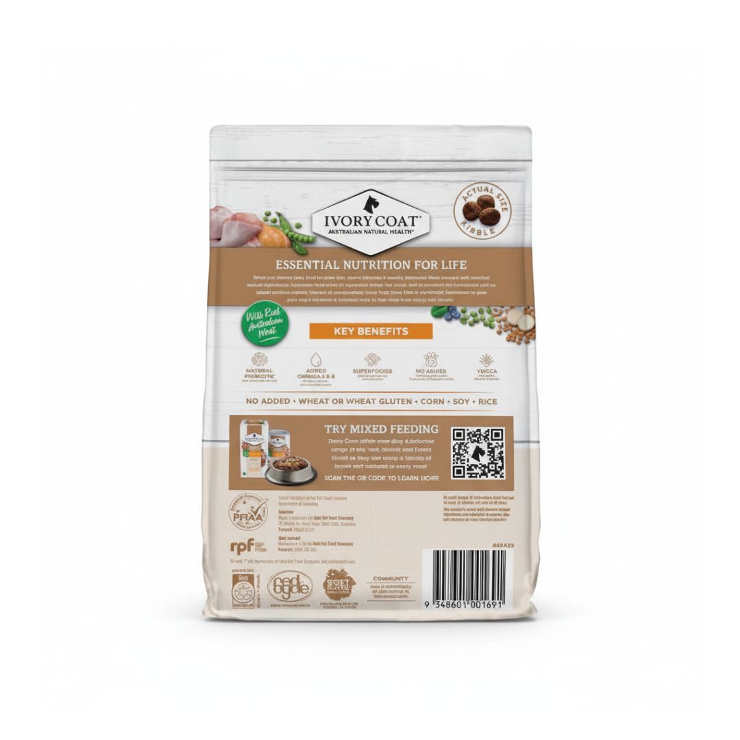 Ivory Coat 無穀物亞麻籽成犬配方
