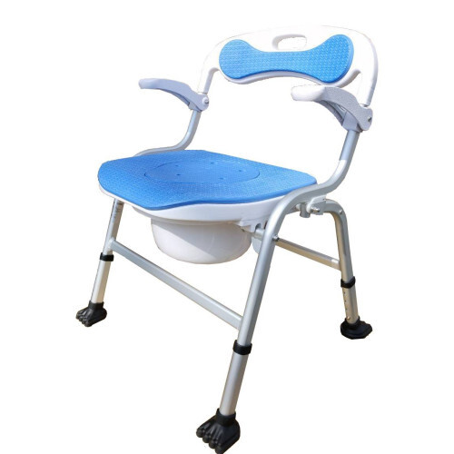 杏華 70740C-1 招財貓MINI 鋁製二合一洗澡便盆椅(會員獨享價$4,275)