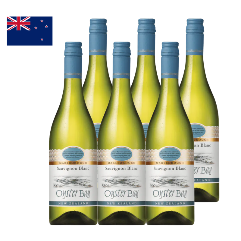 Oyster Bay 紐西蘭 蠔灣酒莊長相思白酒 2025 750ml (6支裝) [9415549802601_2025-6]