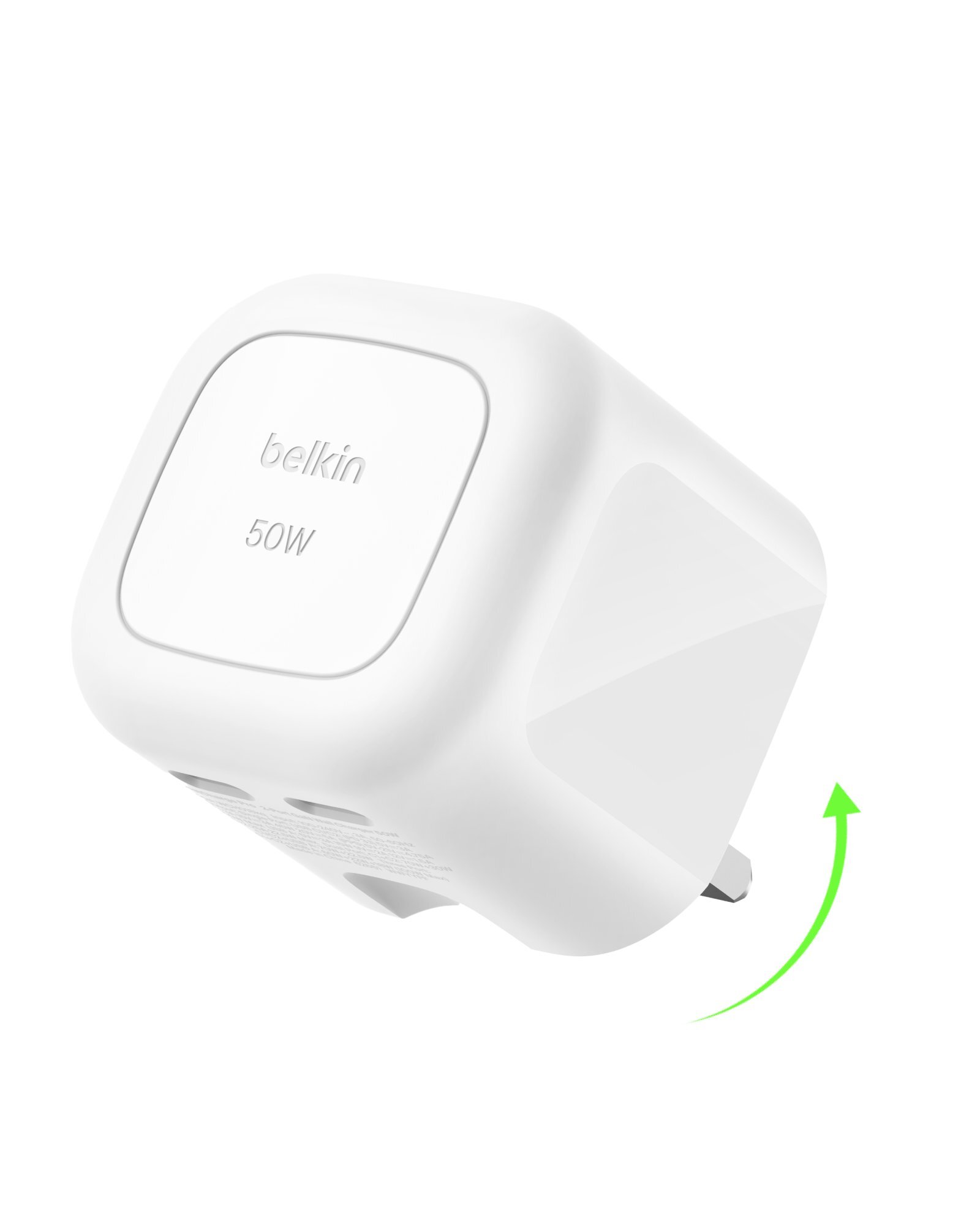 BoostCharge Pro Dual USB-C GaN Wall Charger 50W [WCH019]