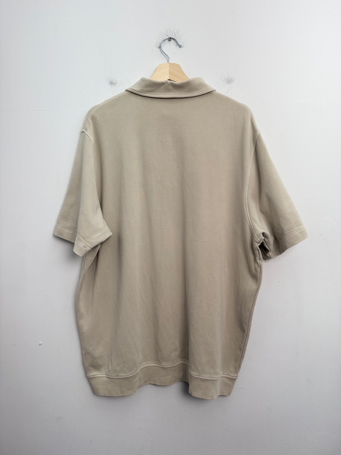 KITH Crystal Wash Interlock Graham Polo SIZE XL