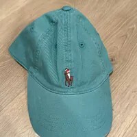 [S]  POLO RALPH LAUREN GREEN SMALL EMBROIDERED CAP, 025455201461520002082065 (SUZZ24)